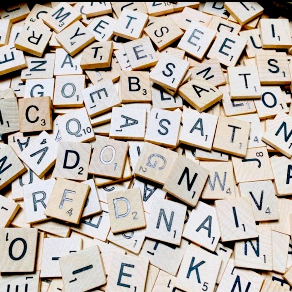 Scrabble Letter Tiles Galore